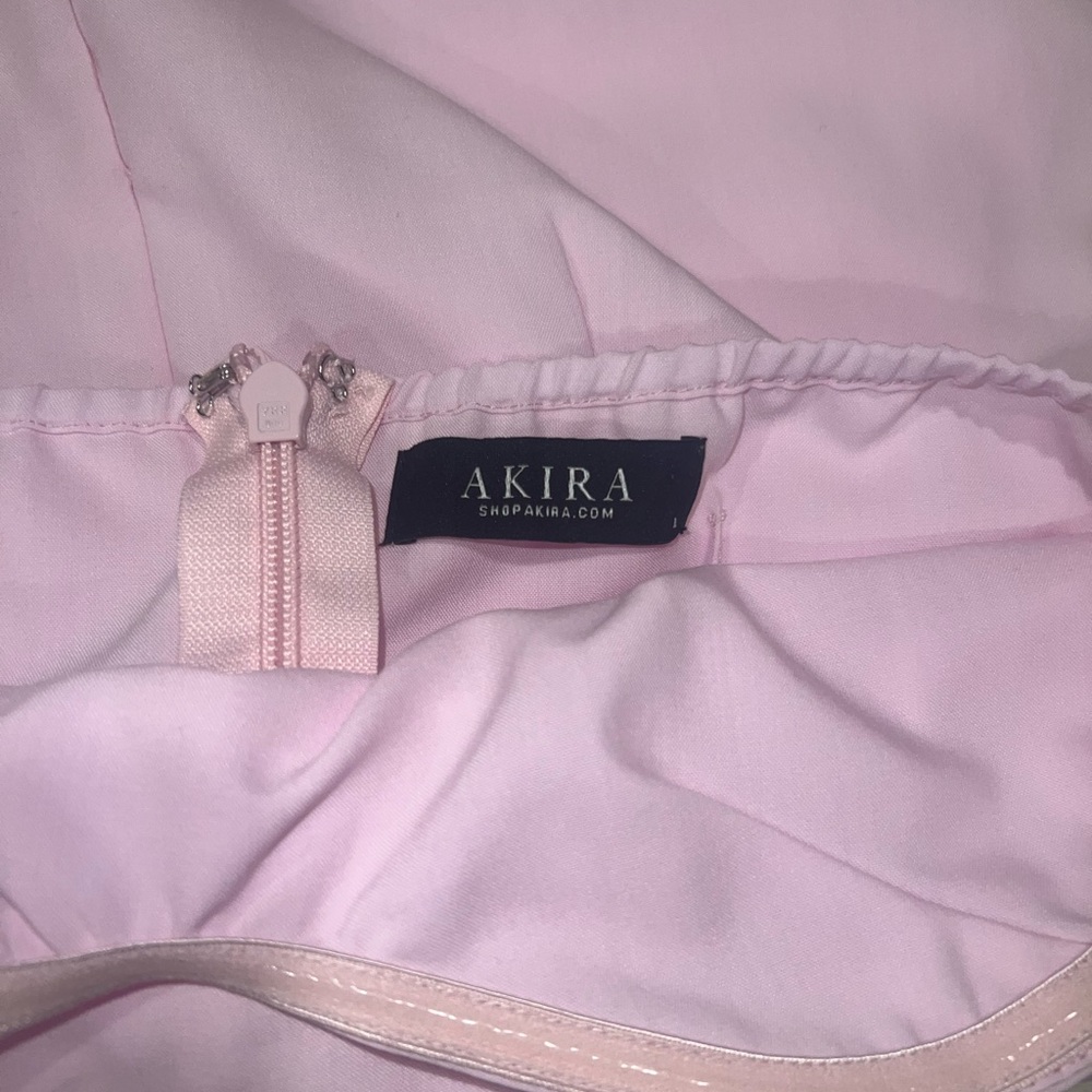 Akira Pink Strapless Top - Picture 4 of 4